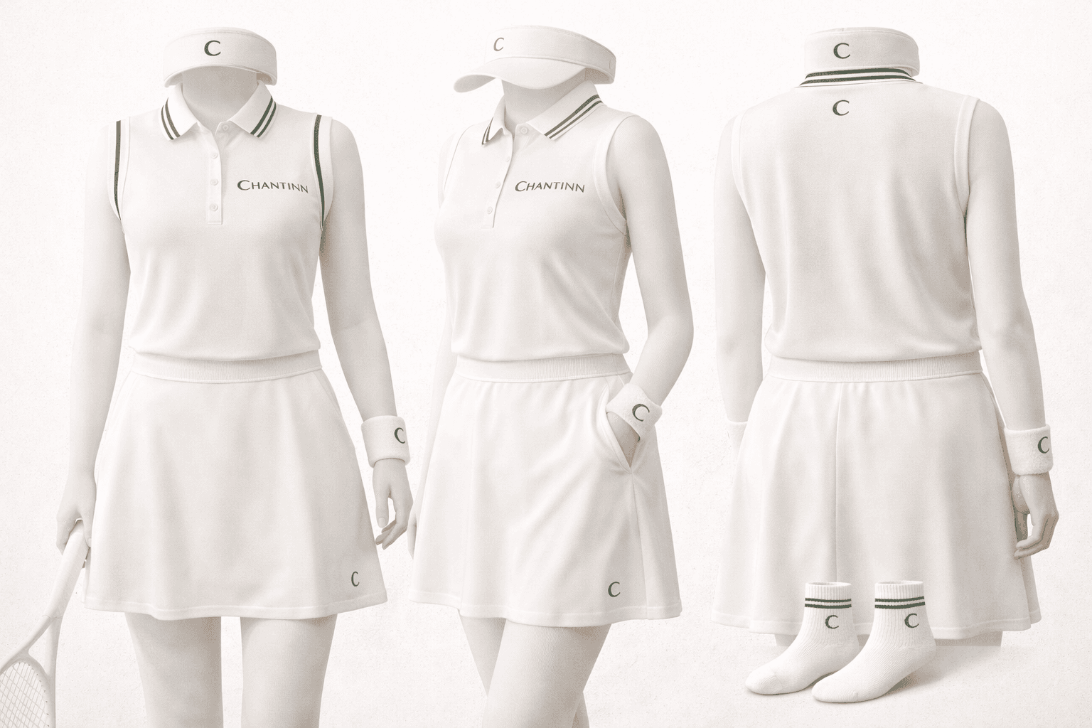 Designed for elegance on the court. detail